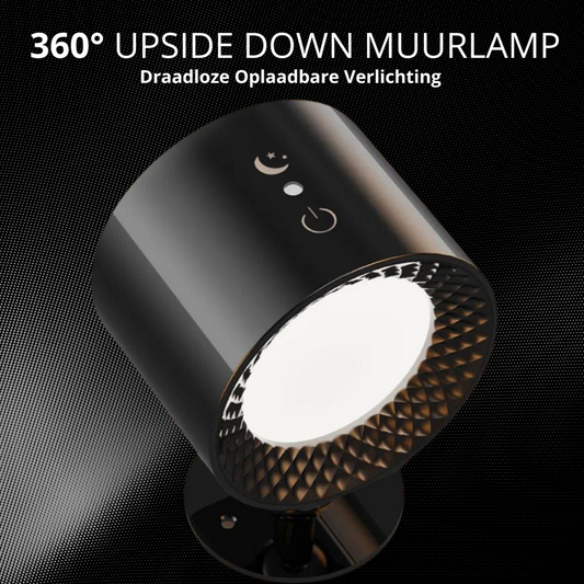 FlexLight Muurlamp - 360° Draaibaar & Oplaadbaar